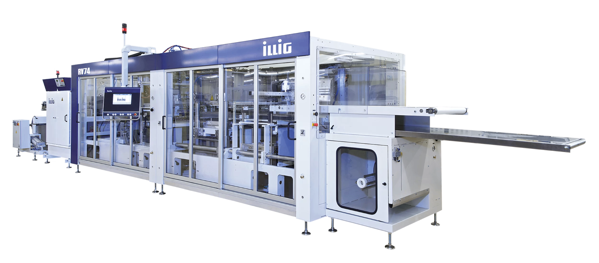 Machines de thermoformage à découpe séparée